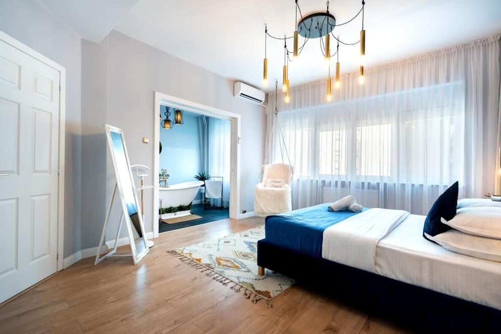 Intercontinental Apart - Massage Terrace Fireplace Bukurešť Exteriér fotografie